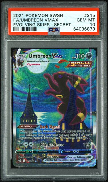 Pokemon Umbreon store VMAX Alternate Art Secret