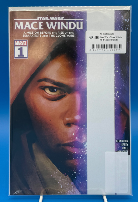 Star Wars Mace Windu #1-2 Comic Bundle