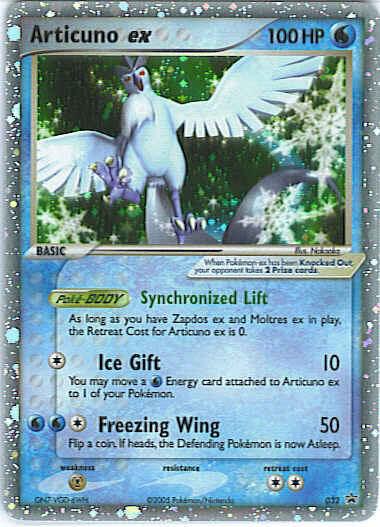Articuno ex - 032 (PR) Promo Damaged Holofoil
