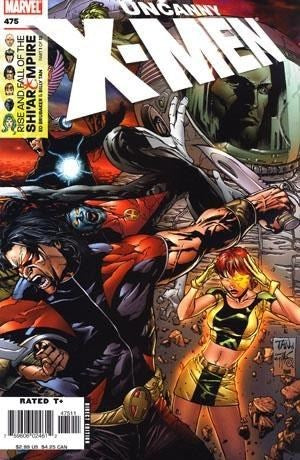 Uncanny X-Men (2006) #475 - 486 (9.4) Rise and Fall/Shi'ar Empire Comic Bundle