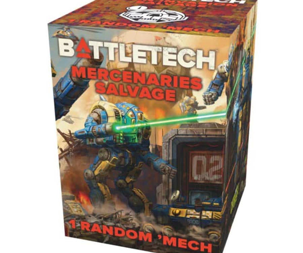 BattleTech: Salvage Box - Mercenaries - Blind Box (1 Random Mech)