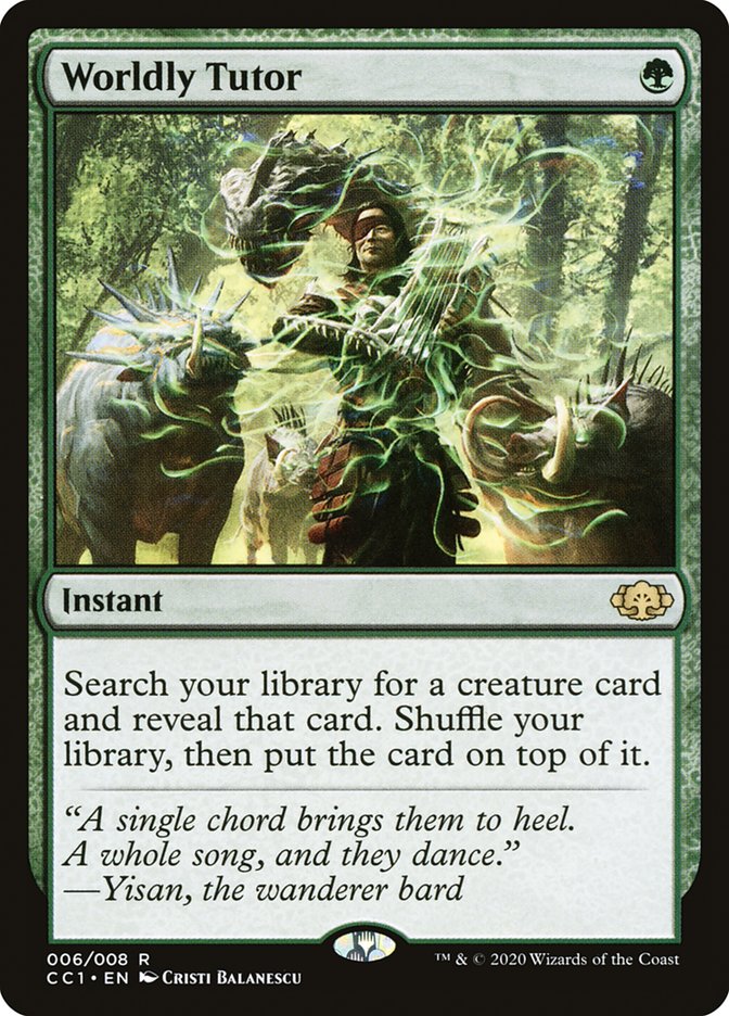 Worldly Tutor (CC1-R-FOIL)