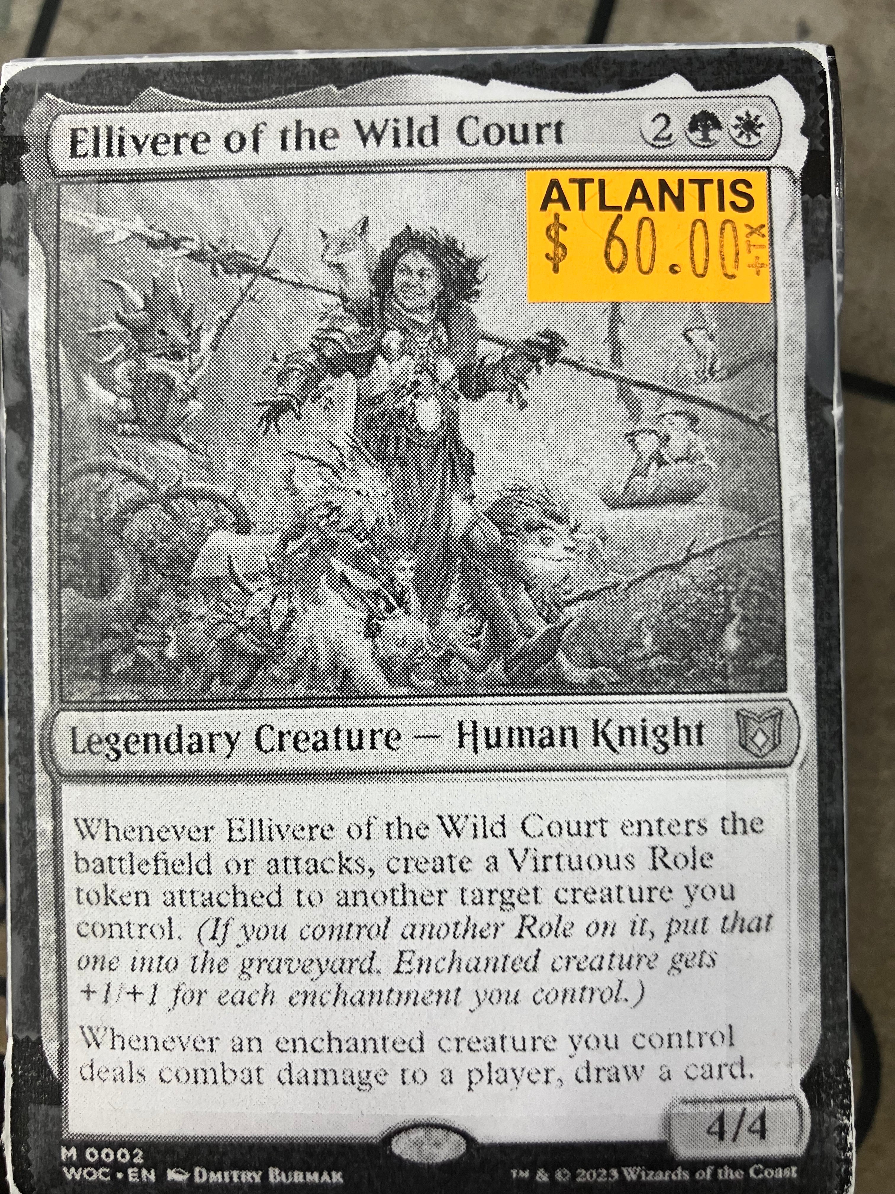 MTG: Wilds of Eldraine - Commander: Virtue & Valor (WG) (OPENED)