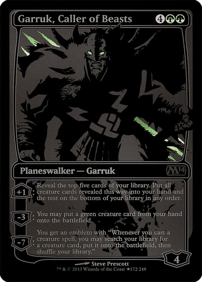 Garruk, Caller of Beasts (M14-M) SDCC 2013
