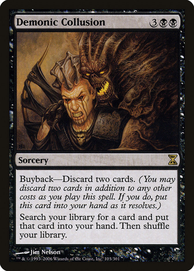 Demonic Collusion (TSP-R) Light Play