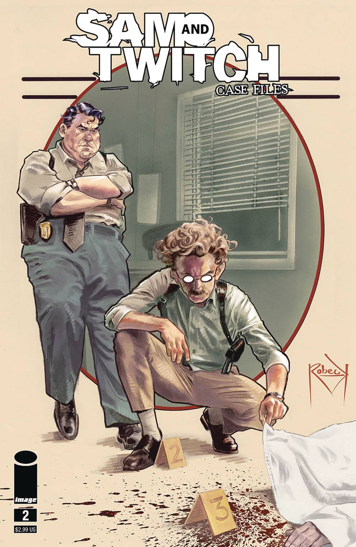 SAM AND TWITCH CASE FILES #2 CVR A THADDEUS ROBECK