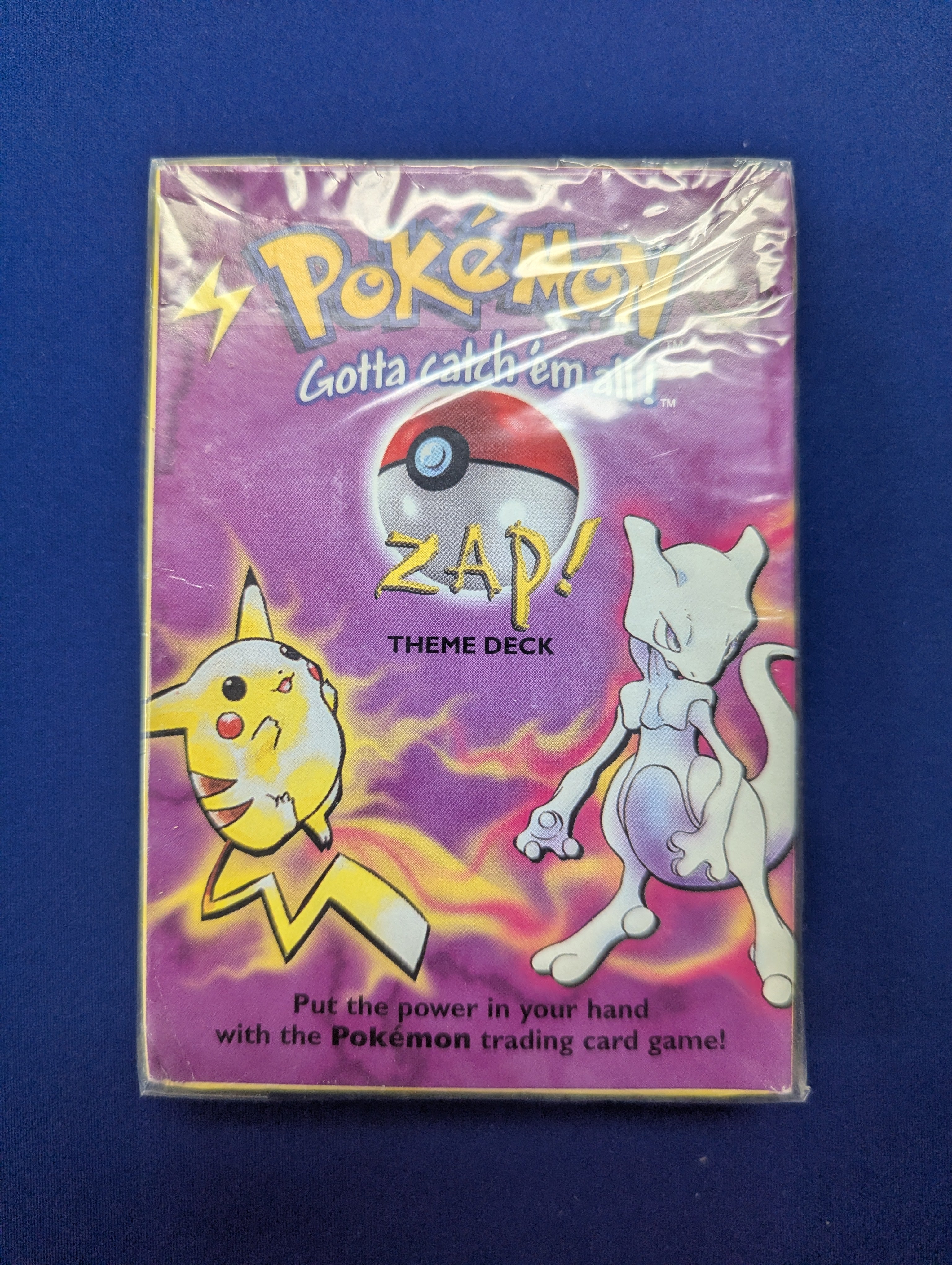 Pokemon TCG: Zap (Base Set) Theme Deck (Sealed) Pokemon TCG: Zap (Base Set) Theme Deck (Sealed)