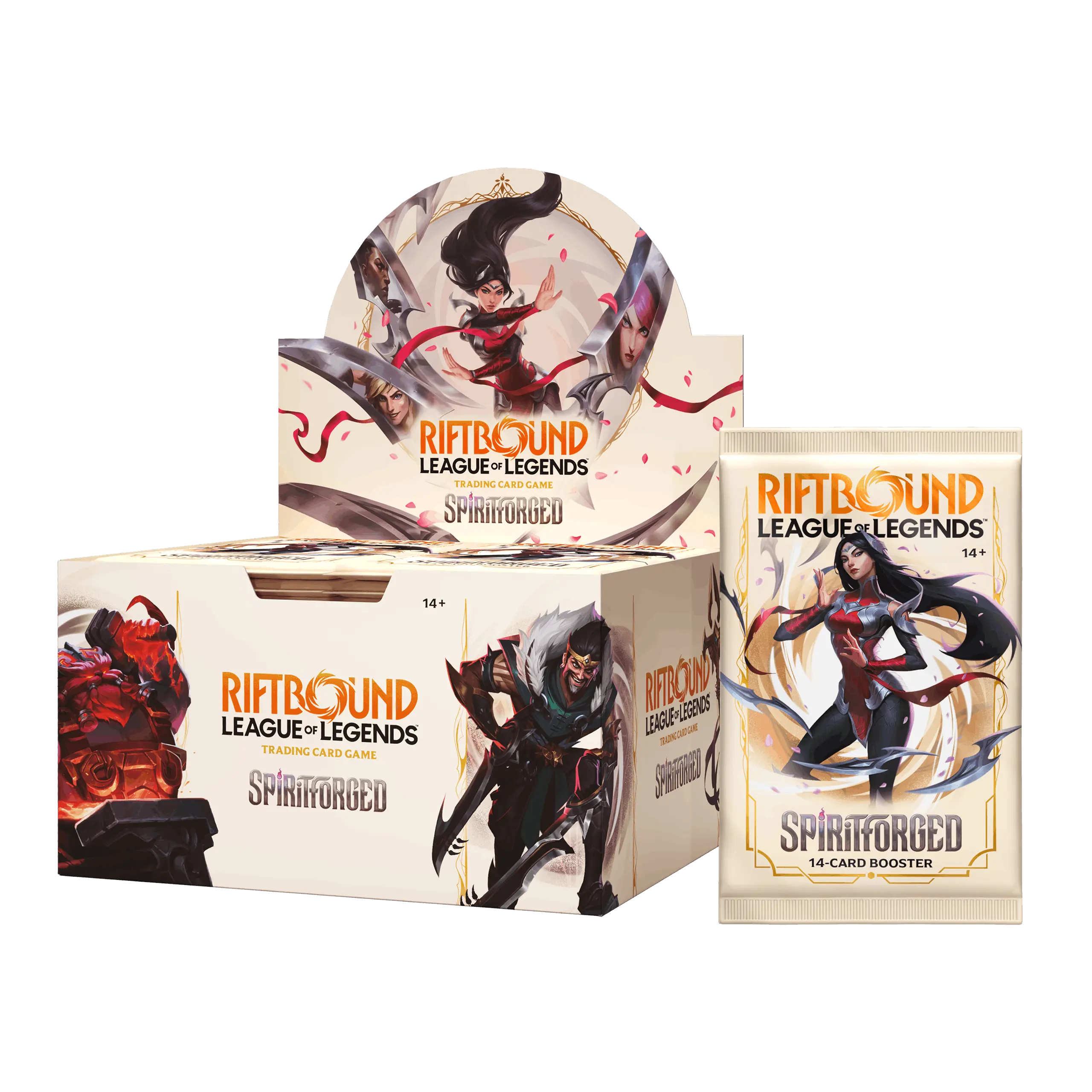 league of legends booster box Riftbound: TCG: Set 2 Spiritforged or a pack loaded exterior:black vegan leather Underworld Monarch Marron Deck Hisuian Basculegion