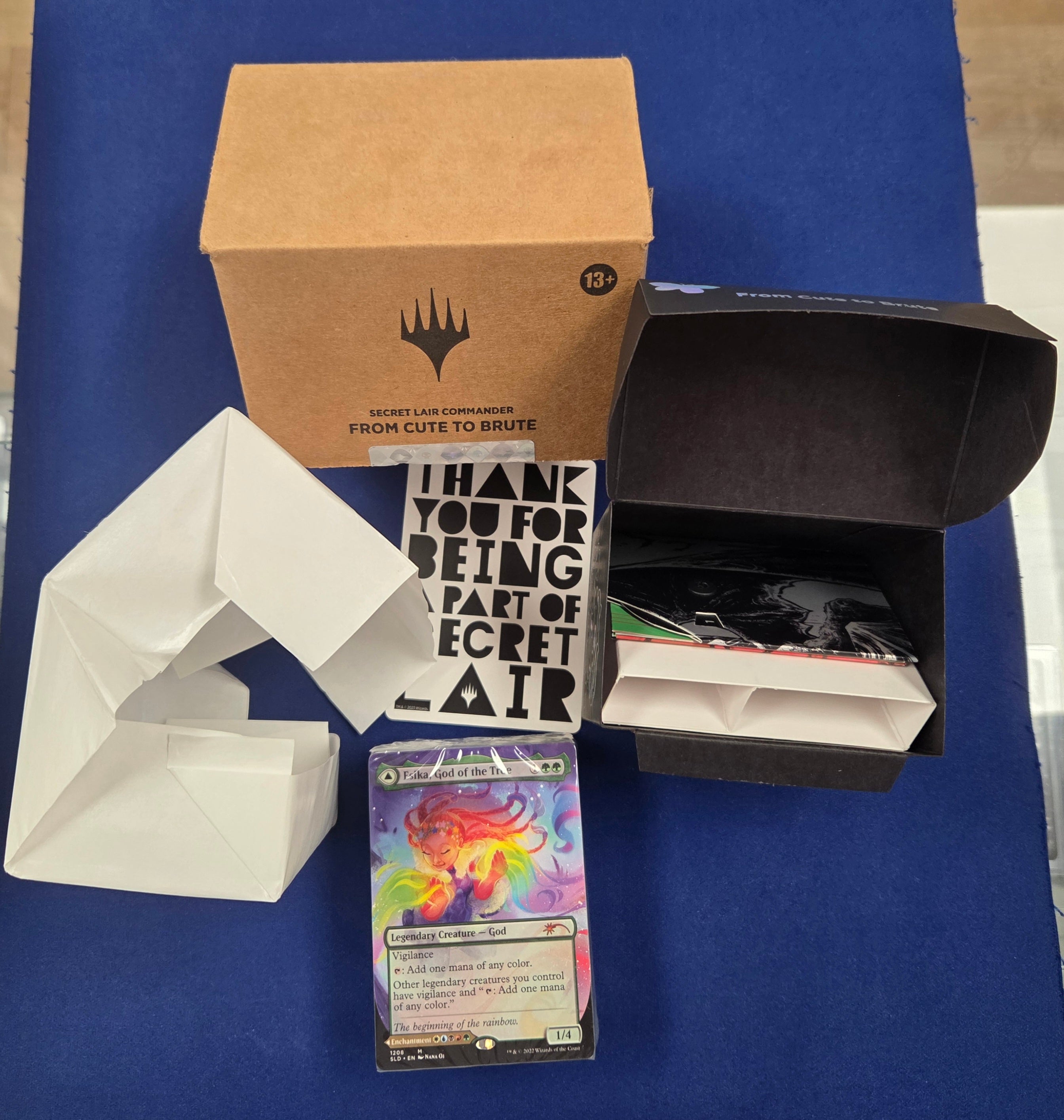 新品 MTG SECRET LAIR　FROM CUTE TO BRUTE MTG: Secret Lair Commander Deck - From Cute to Brute (Opened)