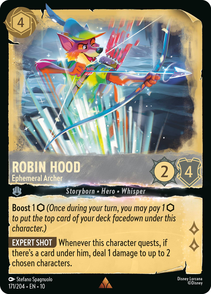 Robin Hood - Ephemeral Archer (171/204 - Whispers in the Well) Rare
