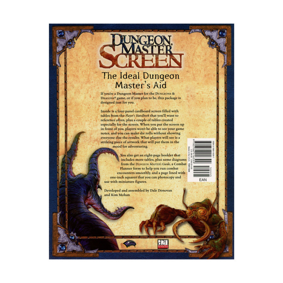 D&D 3rd Ed: DM Screen (USED)