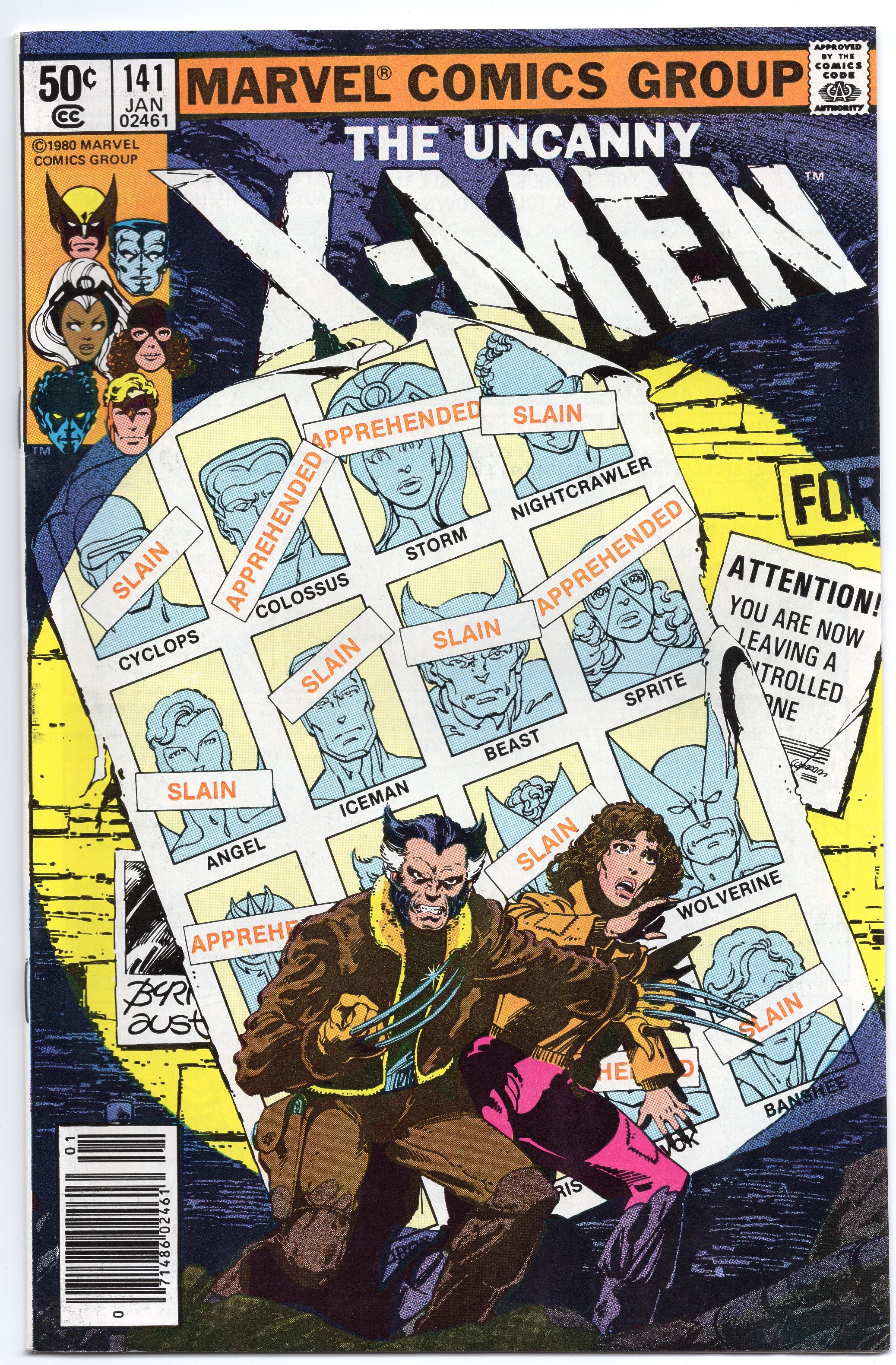 Uncanny X-Men (1963 Series) #141 (8.0) 1st App of Future X-Men