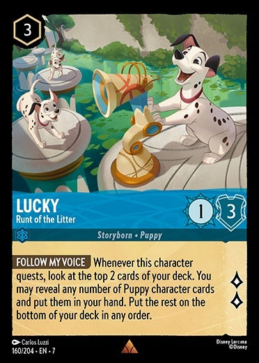 Lucky - Runt of the Litter (Archazia's Island - 160/204) Rare