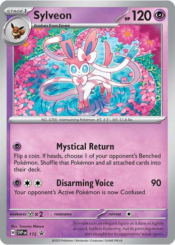 Sylveon - 172 (SVP) Promo - Near Mint Holofoil