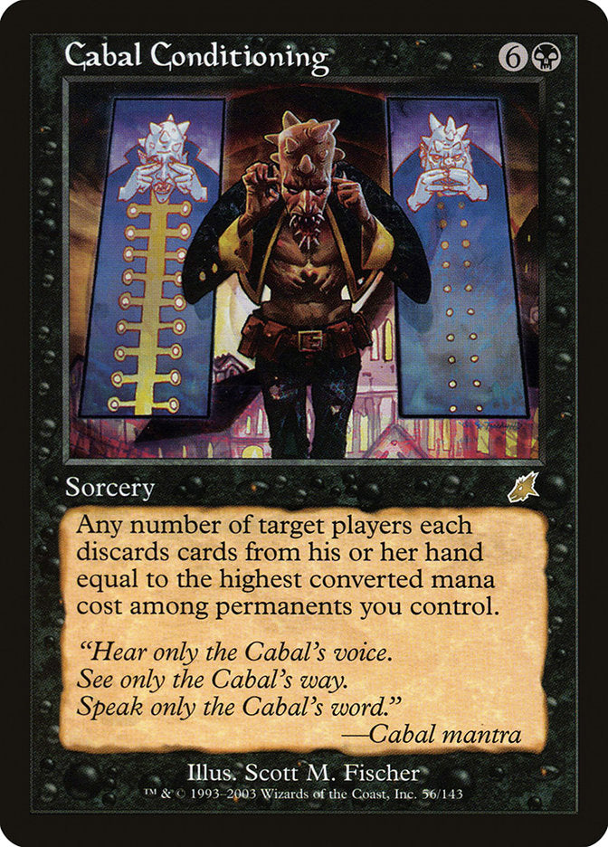 Cabal Conditioning (SCG-R-FOIL) Light Play