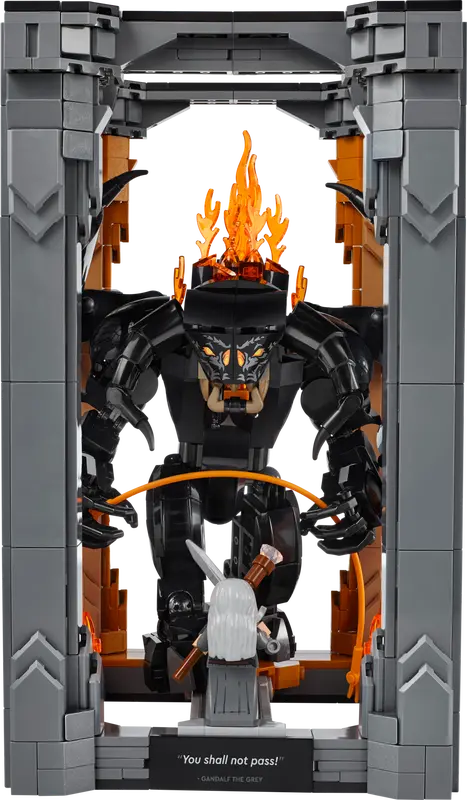 Lego: The Lord of the Rings - Balrog Book Nook (10367)