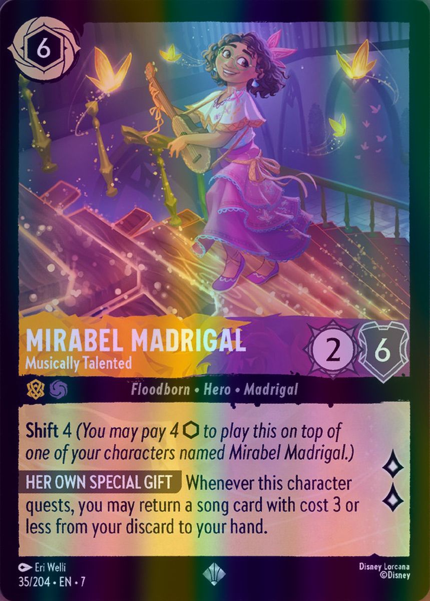 Mirabel Madrigal - Musically Talented (Archazia's Island - 035/204) Super Rare