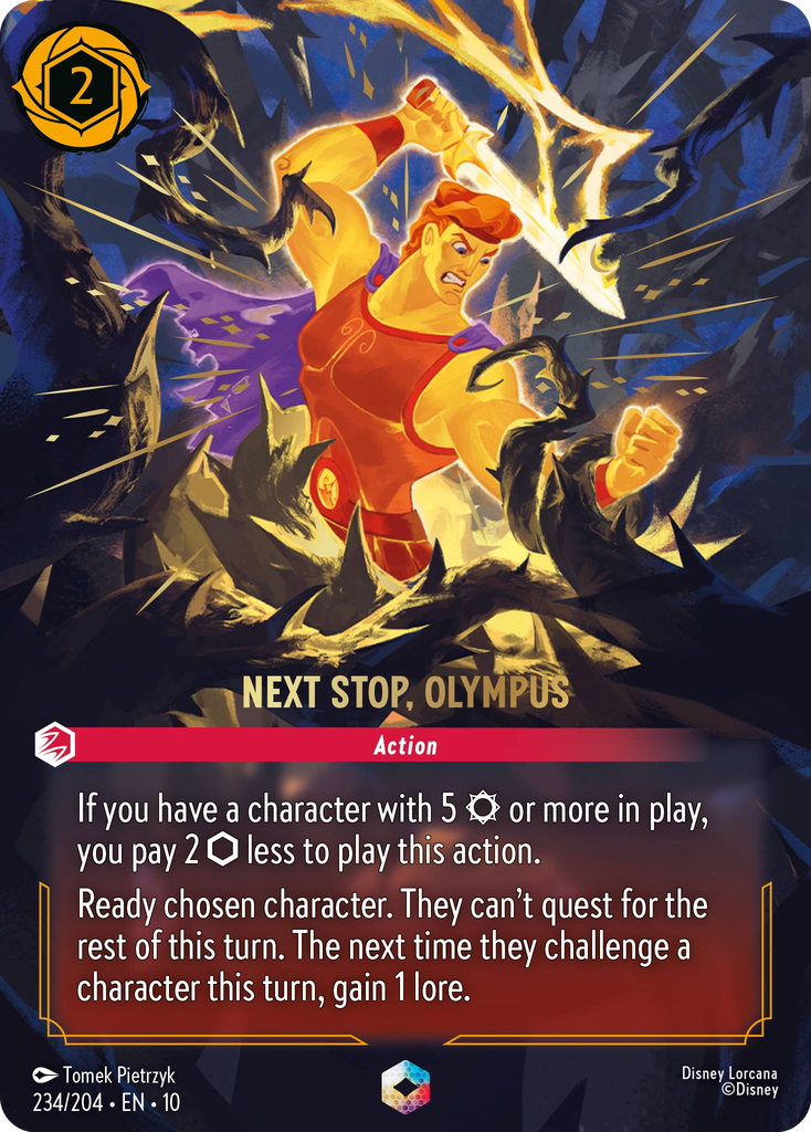 Next Stop, Olympus (234/204 - Whispers in the Well) Enchanted