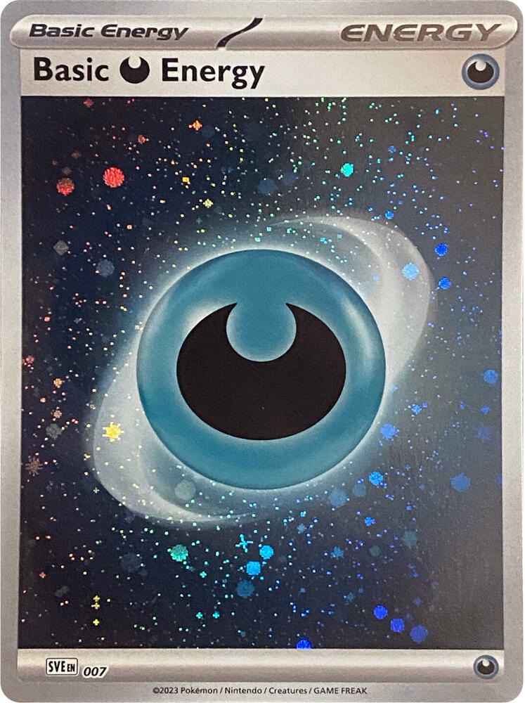 Basic Darkness Energy - 007 (SVE) Cosmos Holo - Near Mint Holofoil