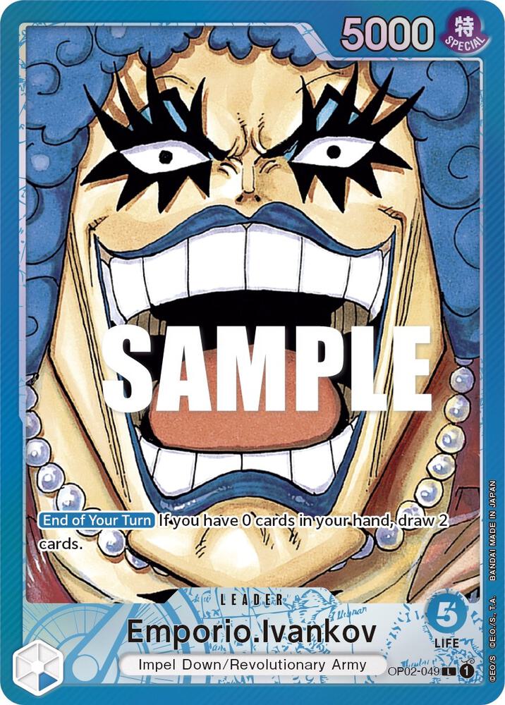 Emporio.Ivankov (Alternate Art) (OP02-049) - Near Mint