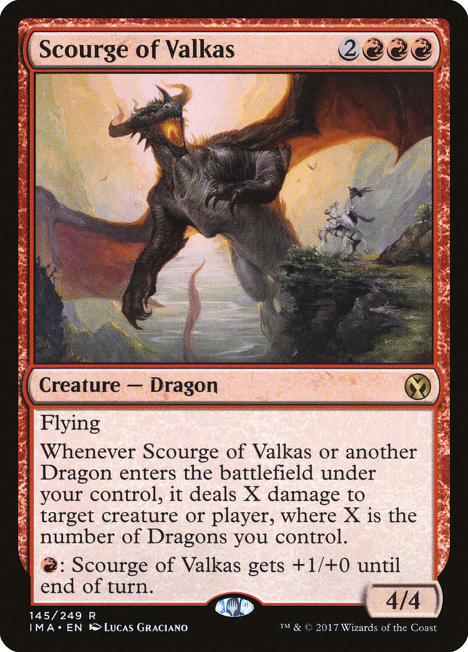 Scourge of Valkas (IMA-R) Light Play