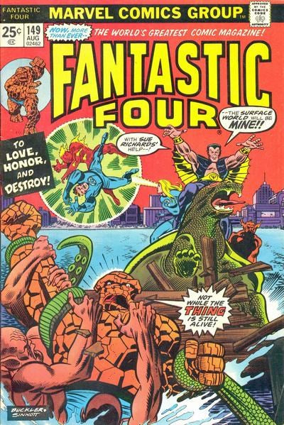 Fantastic Four (1961 Series) #149 (6.0) Series "A" Marvel Value Stamp #78 (The Owl)