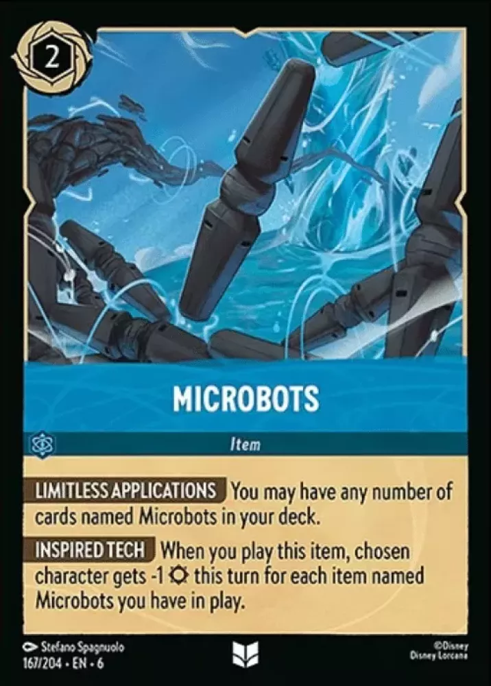 Microbots (Azurite Sea 167/204) Uncommon - Near Mint