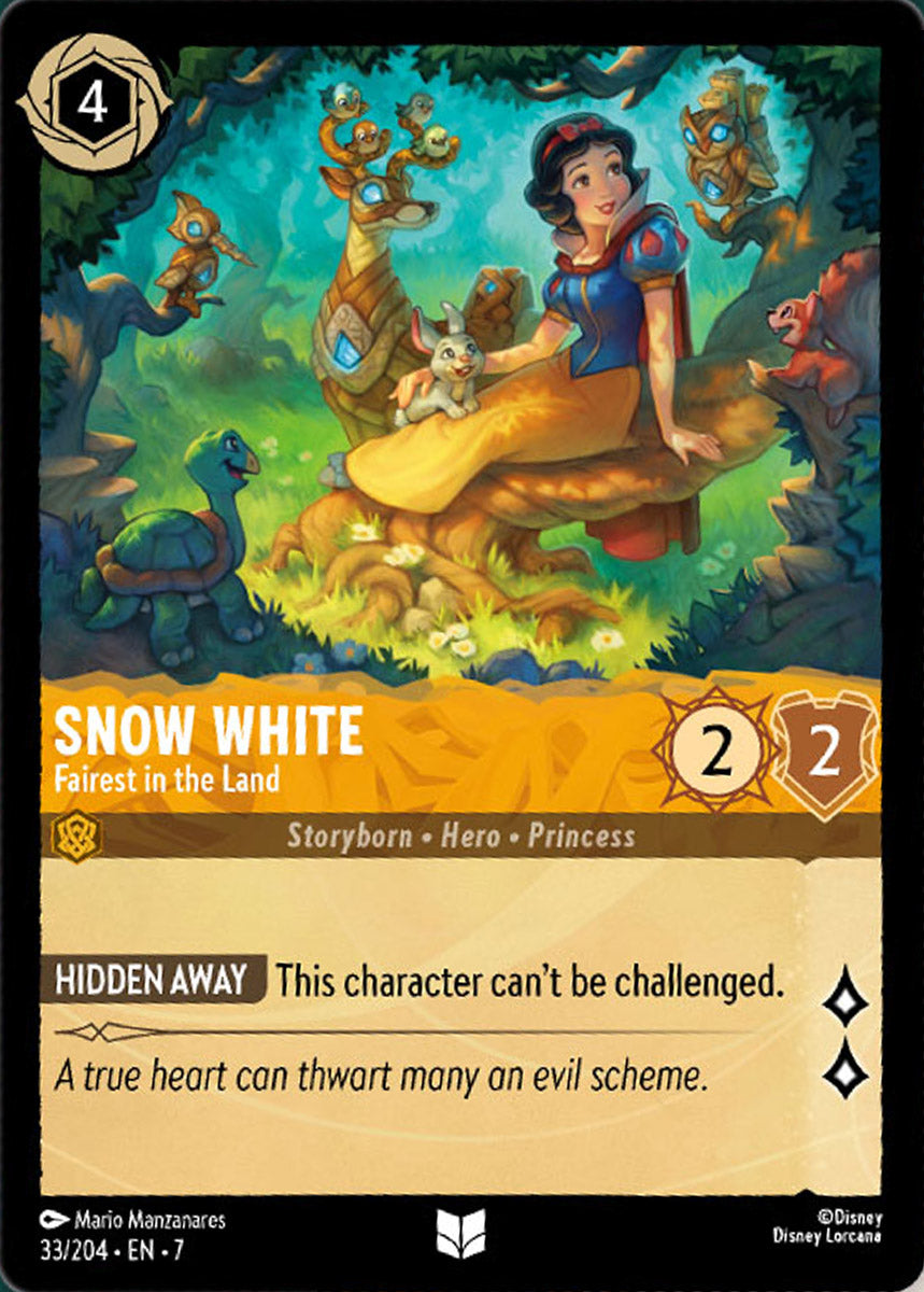 Snow White - Fairest in the Land (Archazia's Island - 033/204) Uncommon