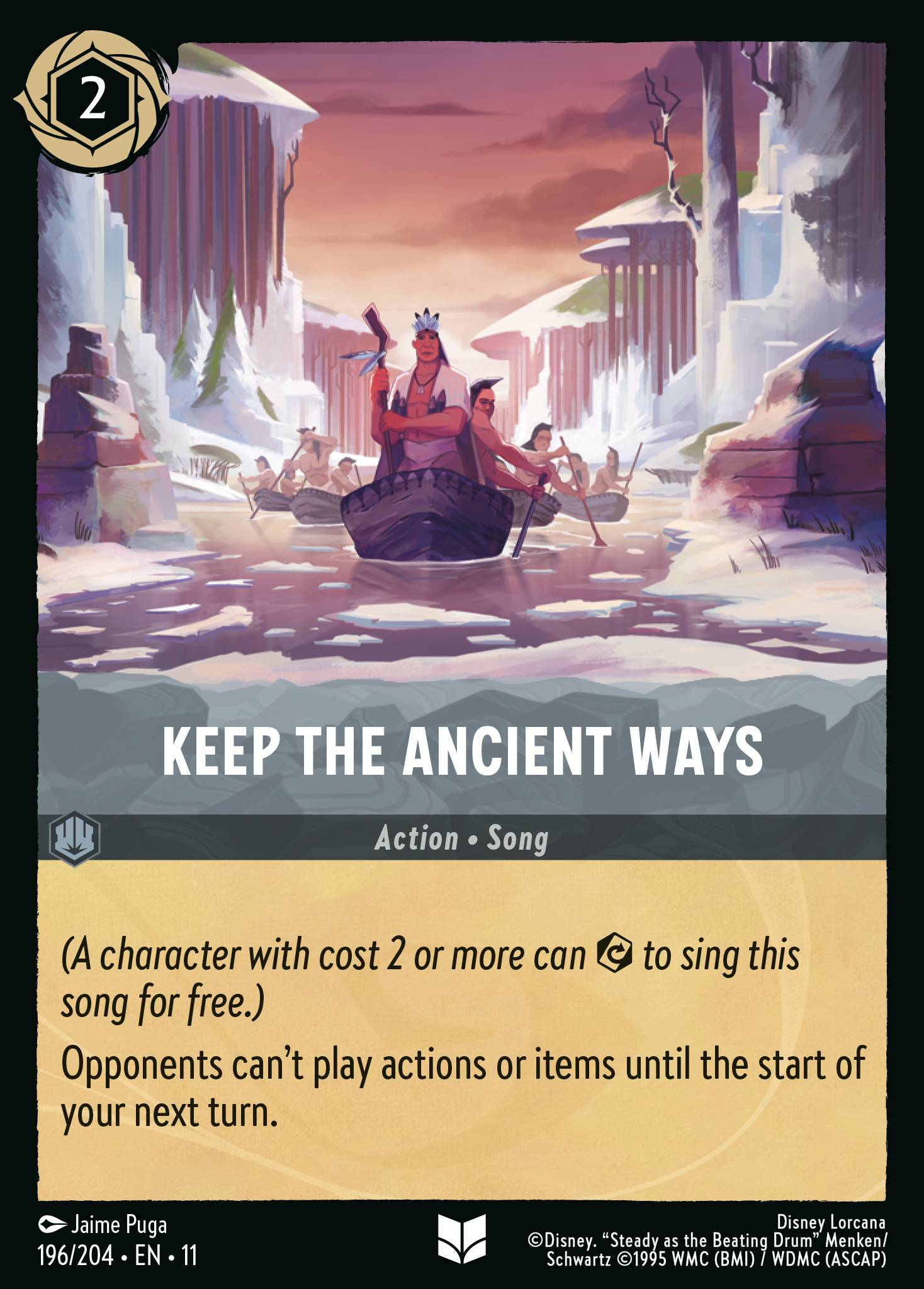 Keep the Ancient Ways (196/204 - Winterspell) Uncommon