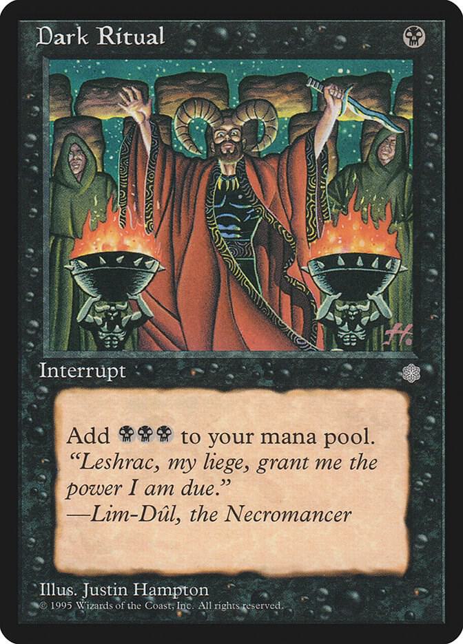 Dark Ritual (ICE-C) Damaged