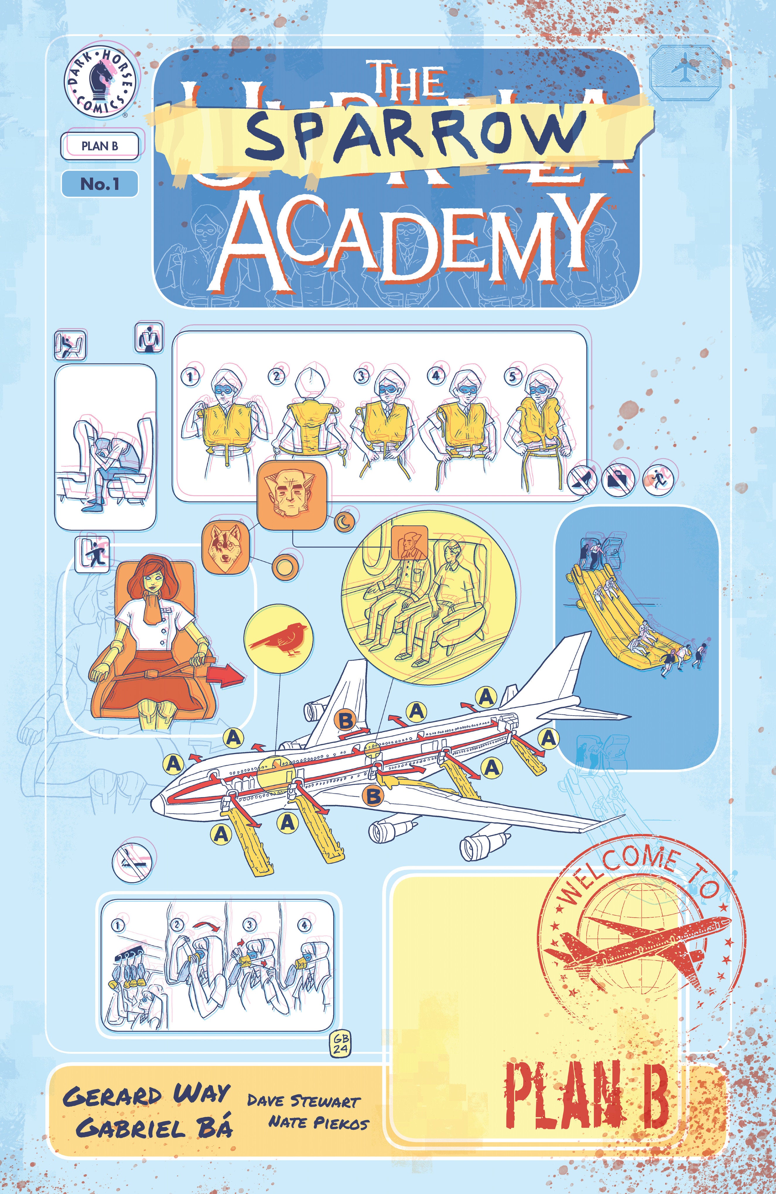 The Umbrella Academy: Plan B #1 (CVR A) (Gabriel Ba)