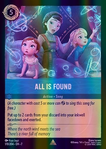 All Is Found (Archazia's Island - 178/204) Rare