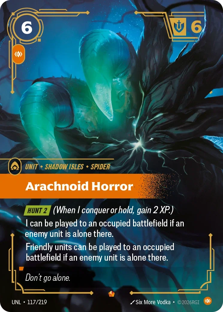 Arachnoid Horror - 117/219 (UNL) Epic