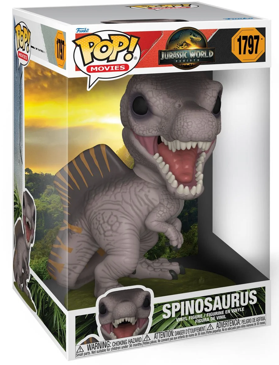 POP Figure (10 Inch): Jurassic World Rebirth #1797 - Spinosaurus