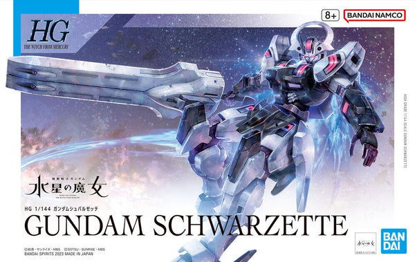 1/144 (HG): Gundam: The Witch from Mercury - #25 MDX-0003 Gundam Schwarzette