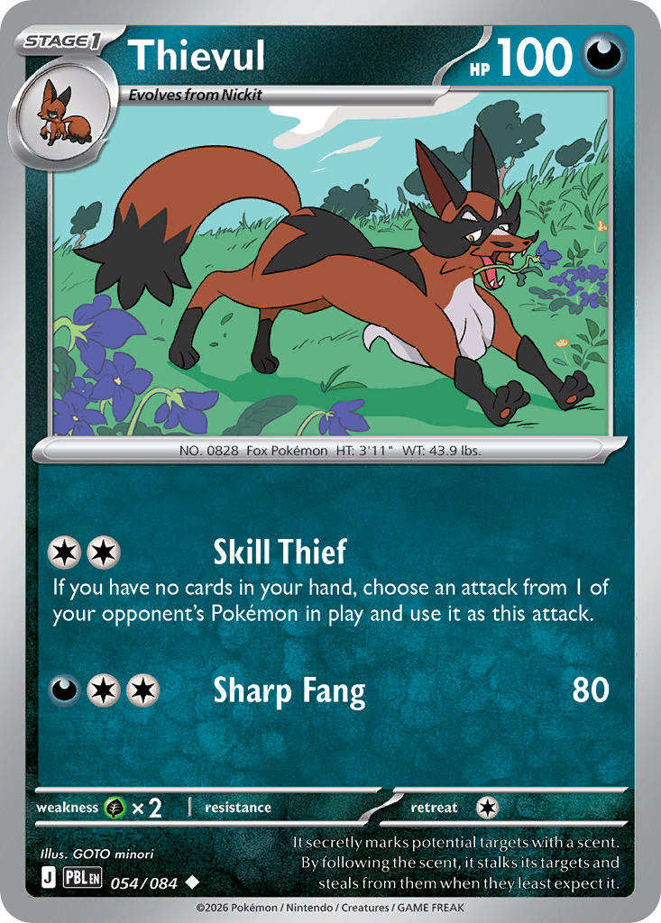 Thievul - 054/084 (PBL) Uncommon