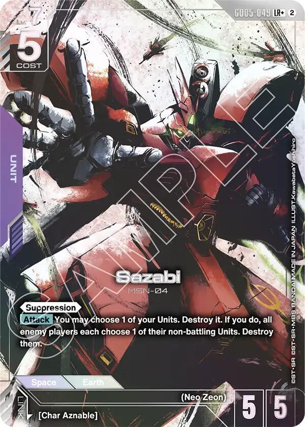 Sazabi (LR+) - Freedom Ascension (GD05)
