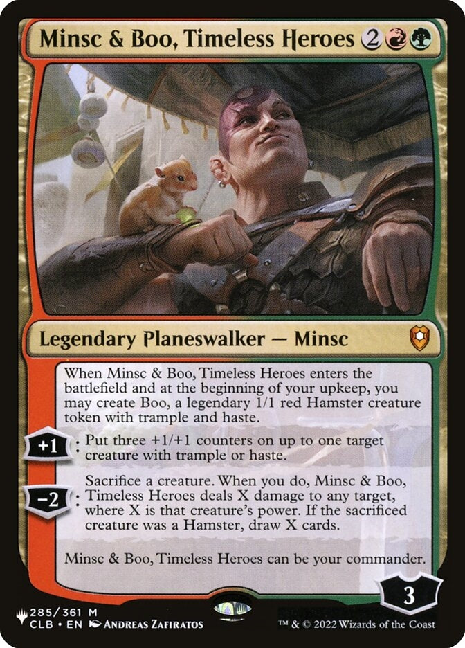 Minsc & Boo, Timeless Heroes (CLB-M-LIST)