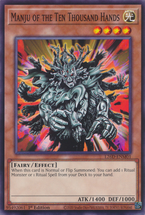 Manju of the Ten Thousand Hands (L26D-ENM01)