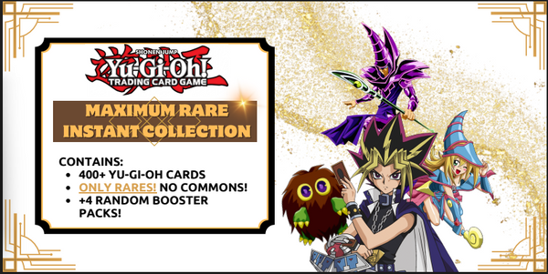 Yu-Gi-Oh!: MAXIMUM RARE Instant Collection (400+ Rares, 4 Booster Packs)