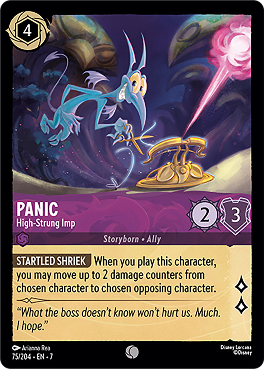 Panic - High-Strung Imp (Archazia's Island - 075/204) Common