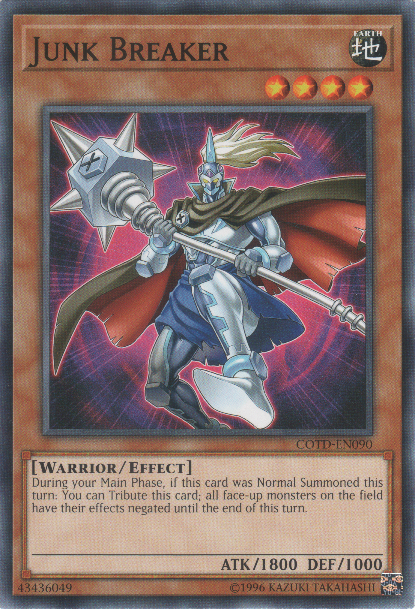 Junk Breaker (COTD-EN090) Near Mint Unlimited - Common