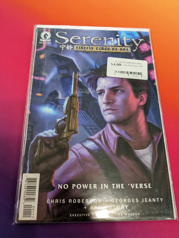 Serenity: No Power in the Verse Cover A #1-3 Bundle
