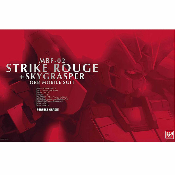 1/60 (PG): Gundam SEED - #11 MBF-02 Strike Rouge + Skygrasper ORB Mobile Suit