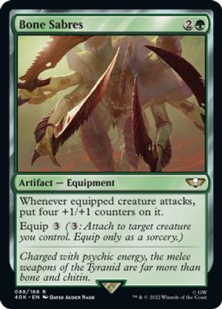 Bone Sabres (40K-R)