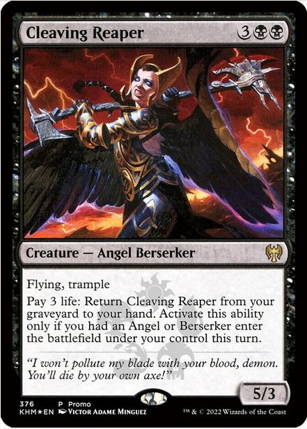 Cleaving Reaper (KHM-R-FOIL) Media Promo