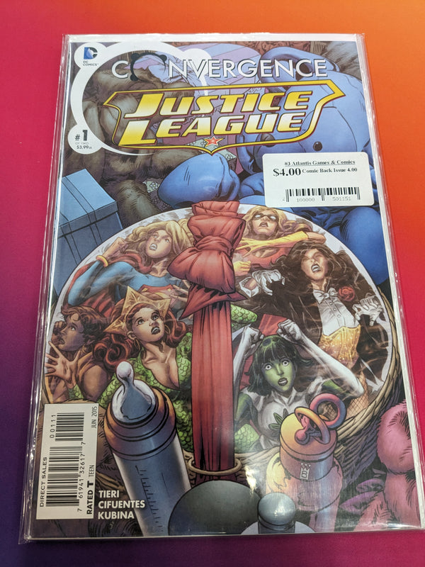 Convergence: Justice League Cover A #1-2 Bundle (Complete)