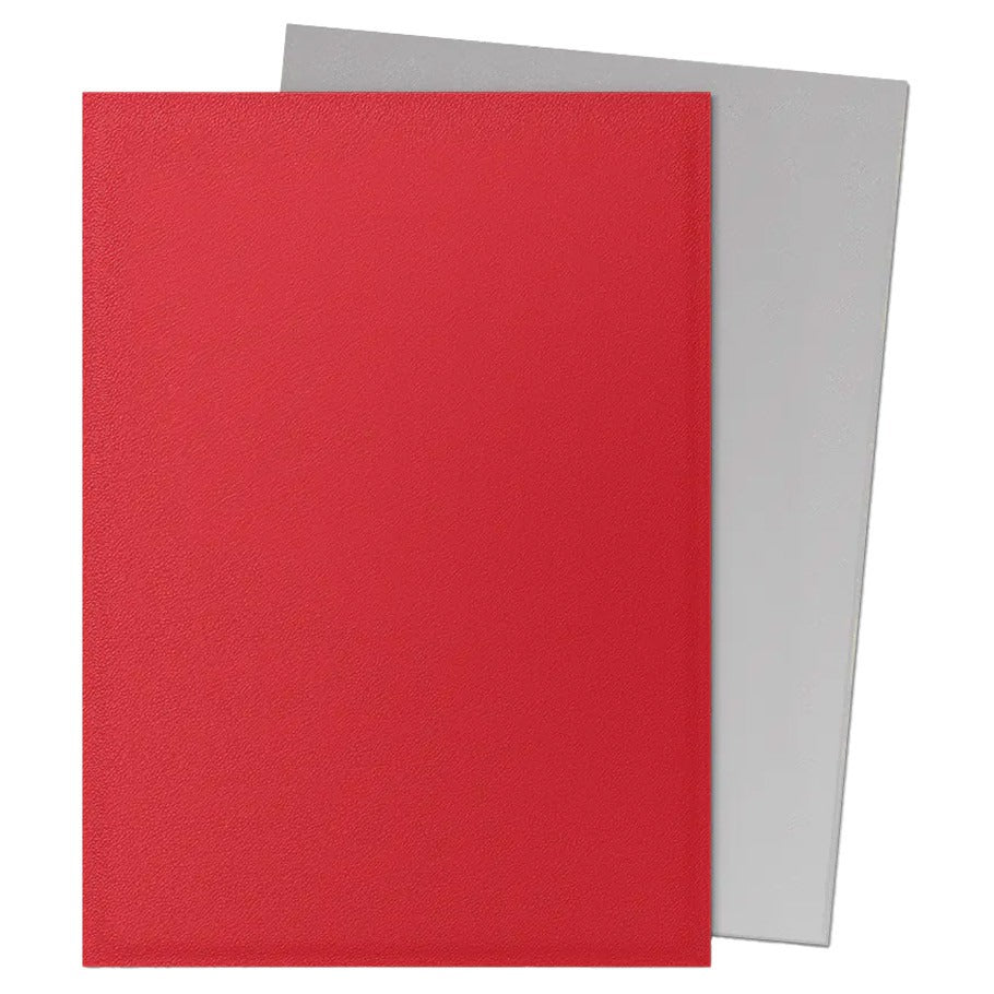 Dragon Shield: Standard - Dual Matte: Crimson & Silver 100 Count