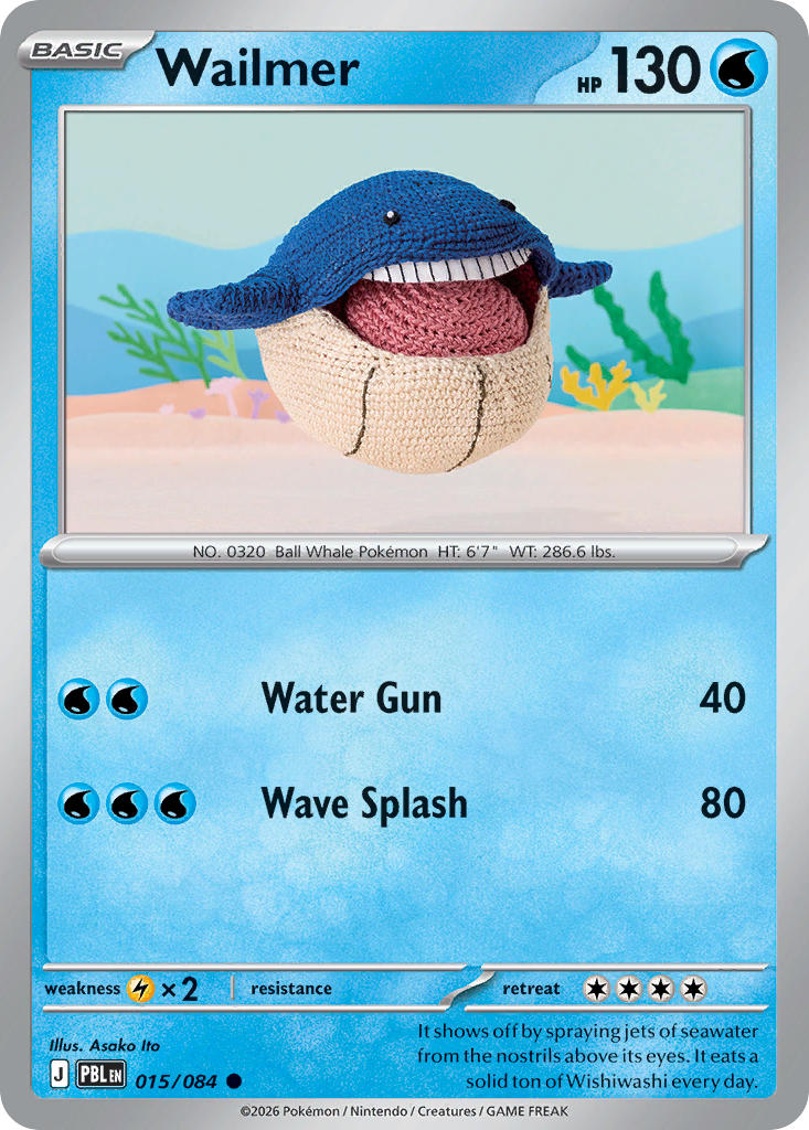 Wailmer - 015/084 (PBL) Common