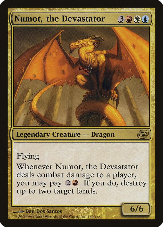 Numot, the Devastator (PLC-R) Moderate Play